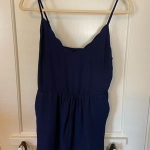 navy blue romper